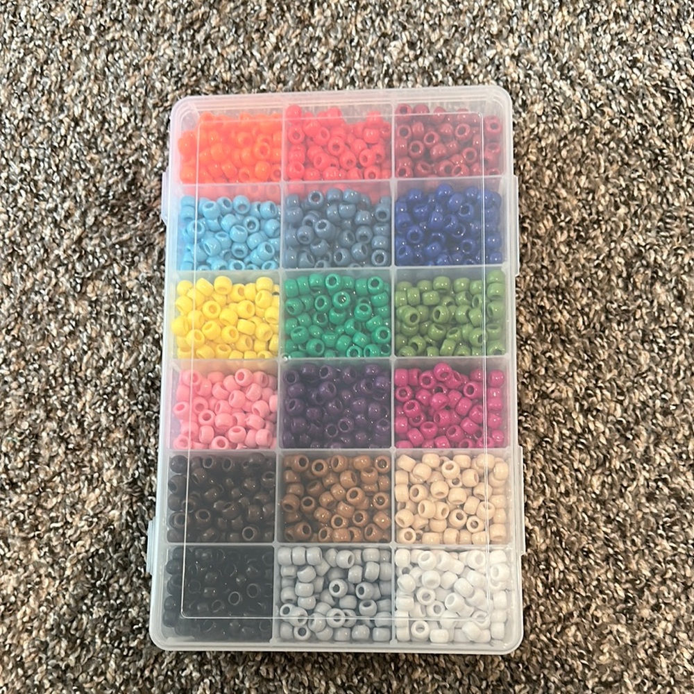 Colorful Bead Organizer